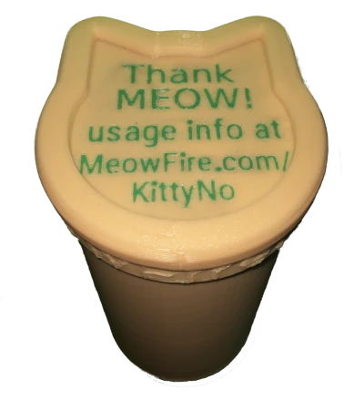 Kitty No Plant Protector with Gift Box